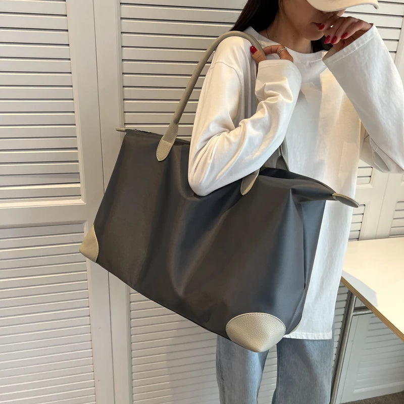 Water Repellent Duffle Travel Bag for Women Large Capacity Handbags