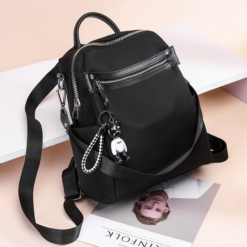 Oxford Backpack Women Small Bag Pack For Teenager Girl