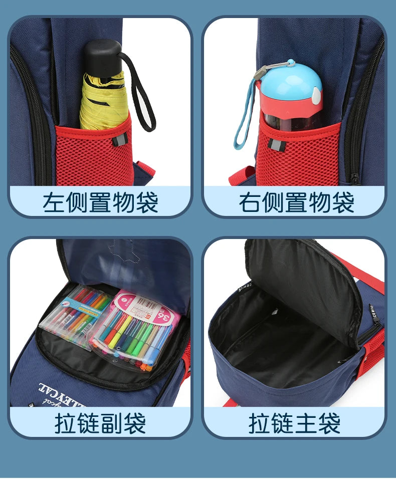 Waterproof Oxford Backpack for 14 inch Laptop, Large Capacity School Bag
