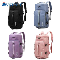 Oxford Backpack Men Women Gym Fitness Training Sports Bag Camping