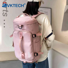 Oxford Backpack Men Women Gym Fitness Training Sports Bag Camping