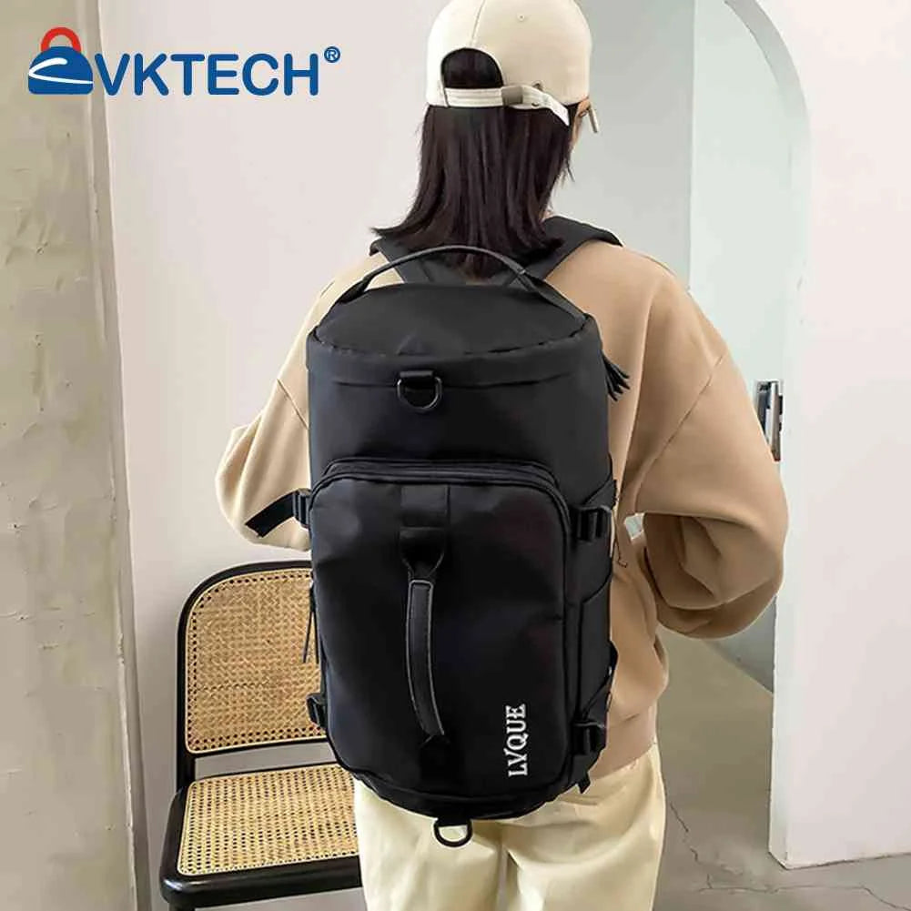 Oxford Backpack Men Women Gym Fitness Training Sports Bag Camping