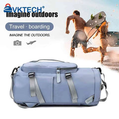 Oxford Backpack Men Women Gym Fitness Training Sports Bag Camping