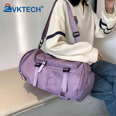 Oxford Backpack Men Women Gym Fitness Training Sports Bag Camping