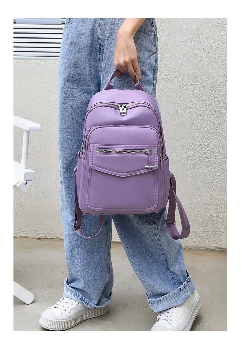 Oxford Backpacks Female School Bags Ladies Laptop Backpack Waterproof