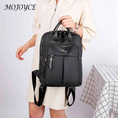 Oxford Cloth Backpack USB Anti-theft Women Student Scho