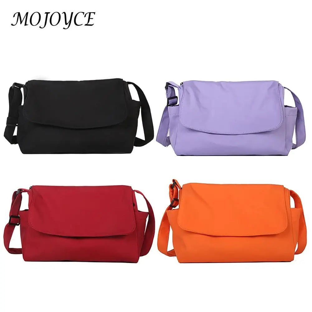 Oxford Cloth Ladies Flip Messenger Crossbody Bag Large Capacity Shoulder Bags