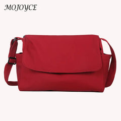 Oxford Cloth Ladies Flip Messenger Crossbody Bag Large Capacity Shoulder Bags