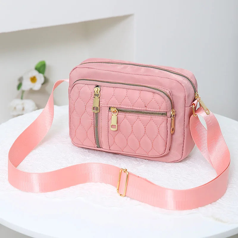 Middle-aged Women Bag Casual Shoulder Multi-layer Crossbody