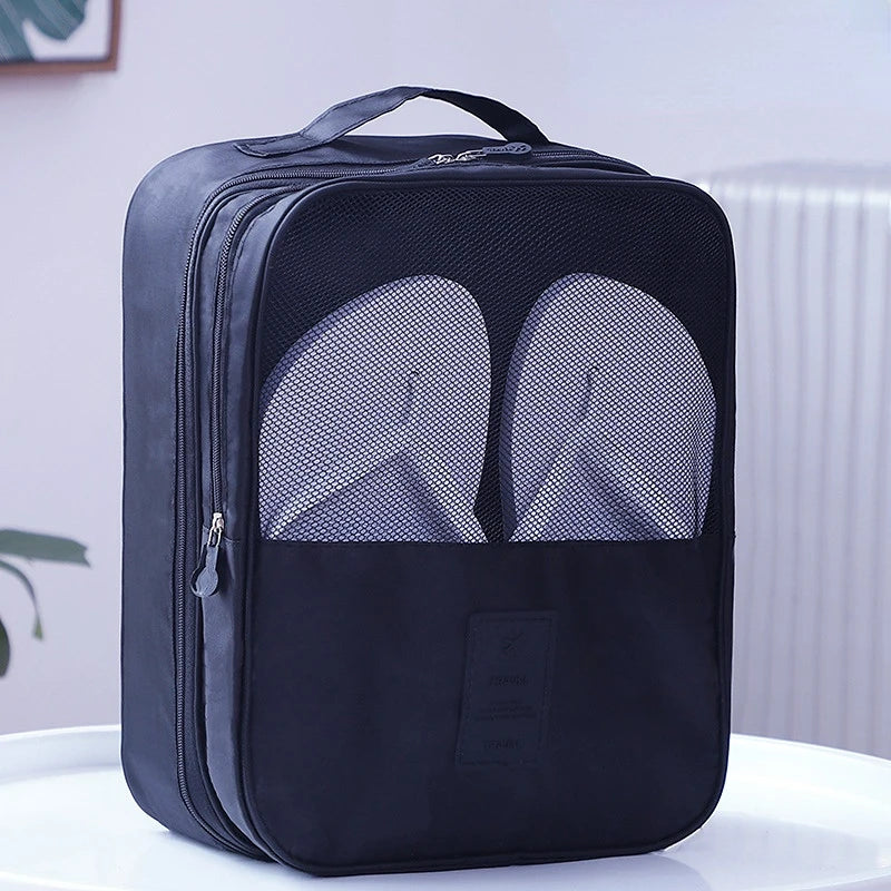 Travel Shoe Bag Oxford Cloth Organizer Storage for Underwear and Clothes