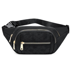 Oxford Cloth Multilayer Fanny Pack for Fitness Running Cycling Gym