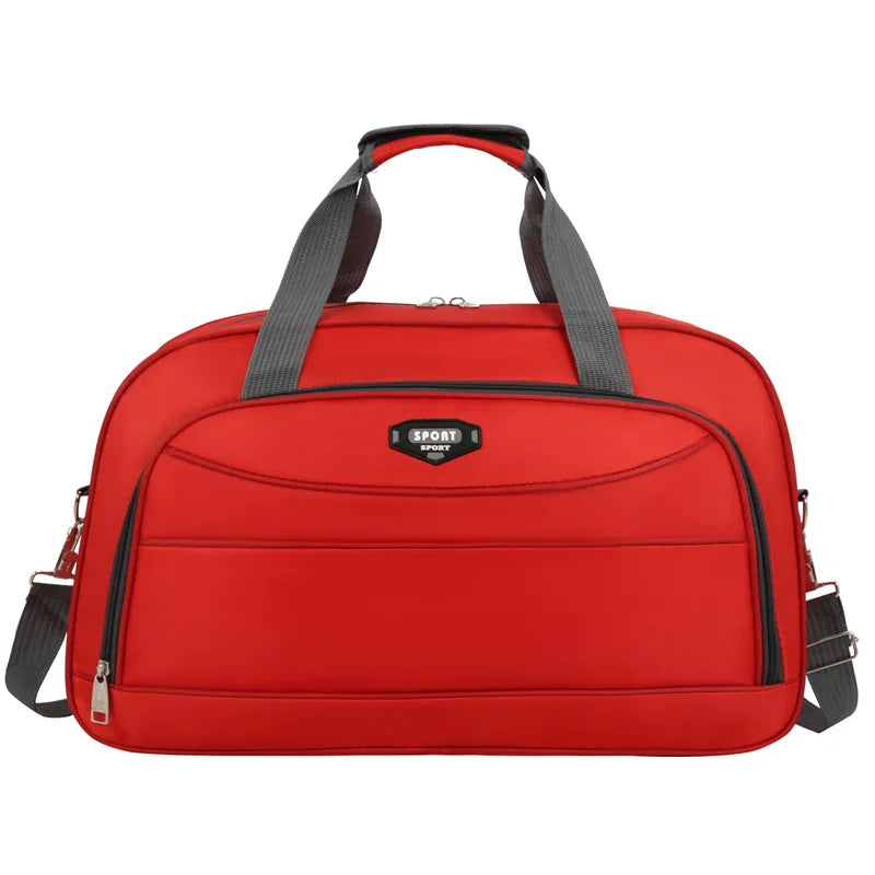 Oxford Large Capacity Nylon Duffle Bag Weekend Travel Bag For Women