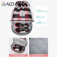 Oxford Fitness Bag Large Capacity with Shoe Compartment