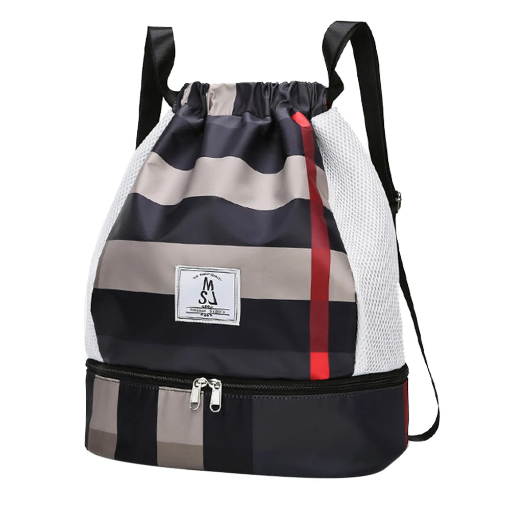 Oxford Fitness Bag Large Capacity with Shoe Compartment