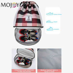 Oxford Fitness Bag Large Capacity Gym Bag with Shoe Compartment Lightweight