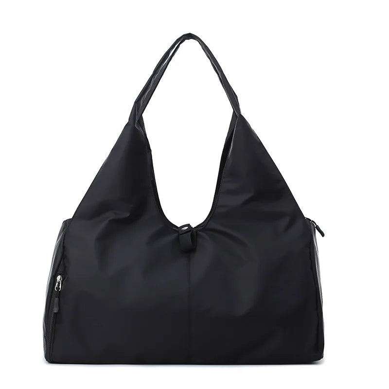 Oxford Large Capacity Shoulder Bag Foldable for Sports Fitness and Travel