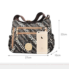 Oxford Shoulder Bag Women Casual Crossbody Bag Large Capacity