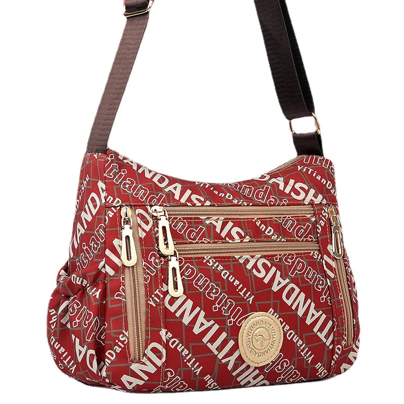 Oxford Shoulder Bag Women Casual Crossbody Bag Large Capacity
