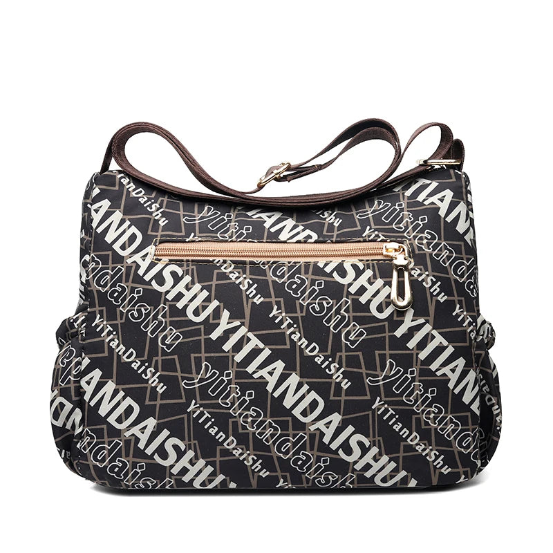Oxford Shoulder Bag Women Casual Crossbody Bag Large Capacity