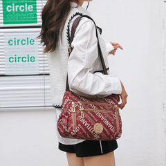 Oxford Shoulder Bag Women Casual Crossbody Bag Large Capacity