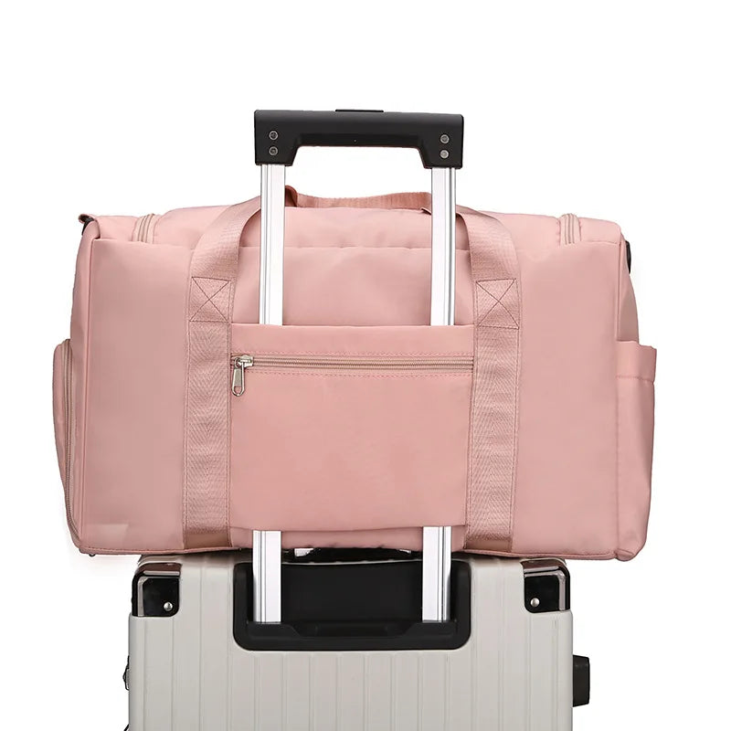 Oxford Travel Tote Bag for Women Large Capacity Business Travel Luggage