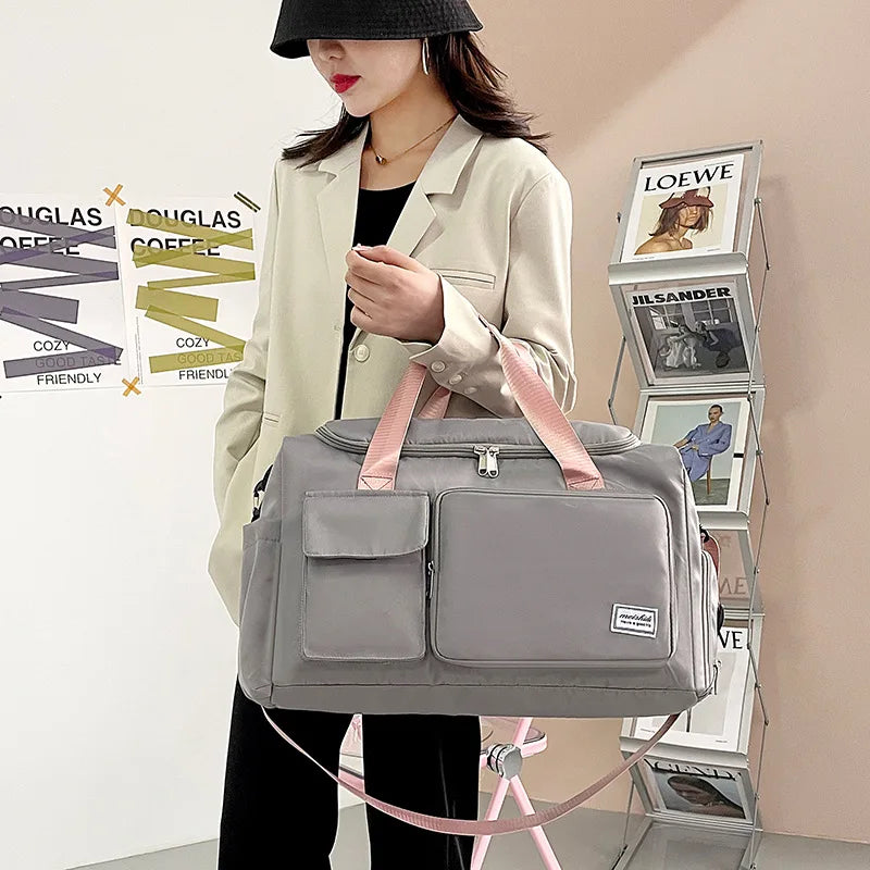 Oxford Travel Tote Bag Women's Business Travel Luggage Bags