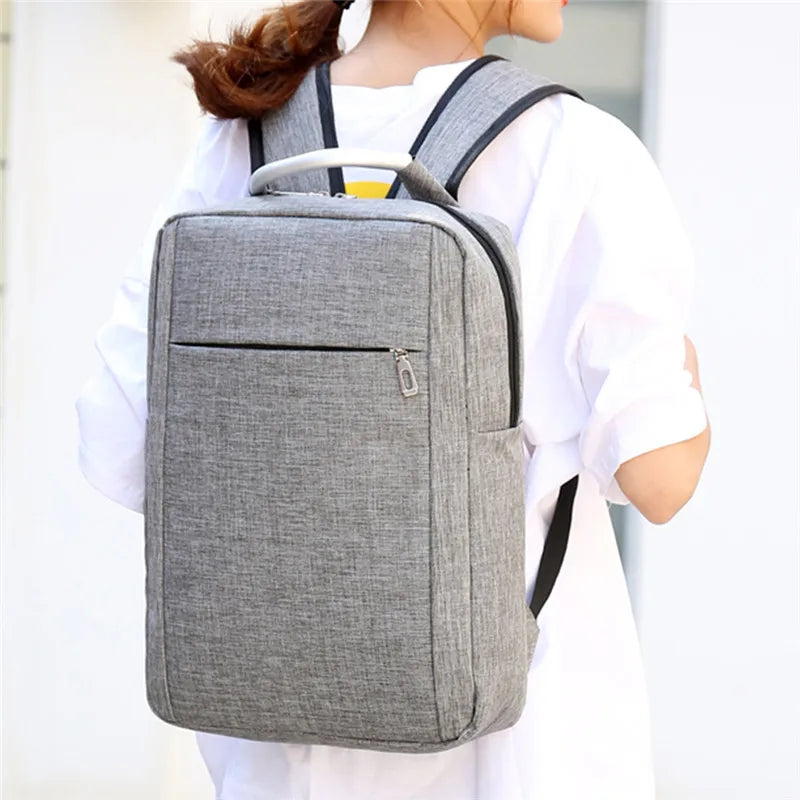 Oxford Ultralight Anti-Theft Office Men USB Backpack