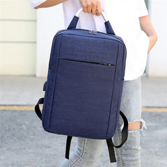 Oxford Ultralight Anti-Theft USB Backpack for Men