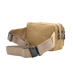 Oxford Waist Bag Durable Canvas Multifunction Traval Outdoor Fanny Pack