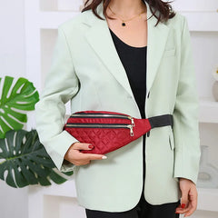 Oxford Waist Bags for Women Fanny Pack Female Waist Bag Shoulder Crossbody Chest