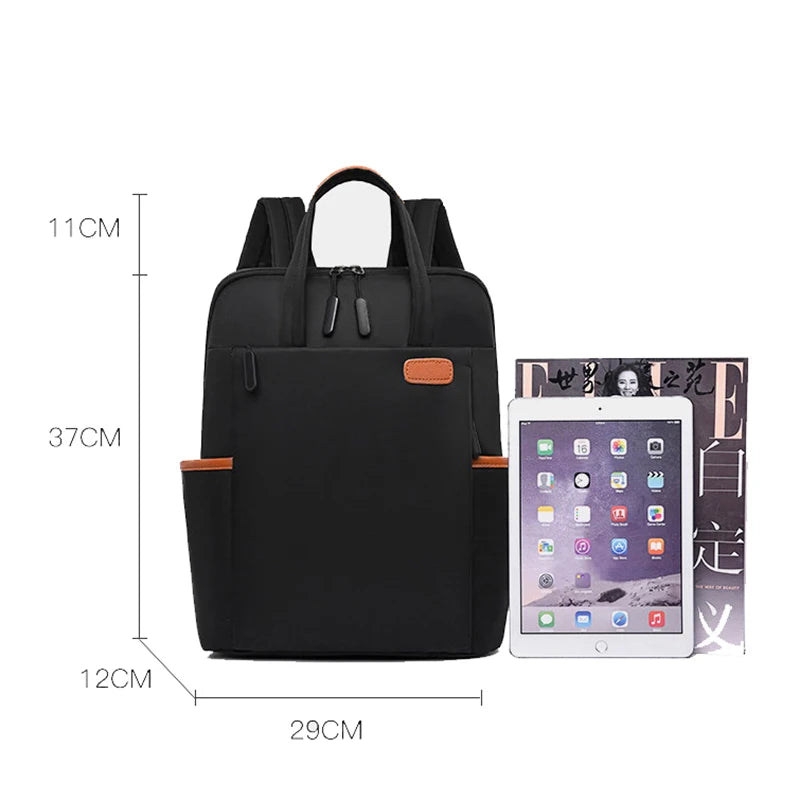 Waterproof Oxford Female Backpack Laptop Bag Large Capacity