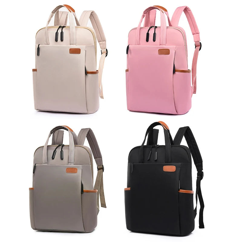 Waterproof Oxford Female Backpack Laptop Bag Large Capacity