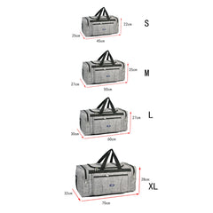 Oxford Waterproof Men Travel Bags Large Capacity Weekend Duffle