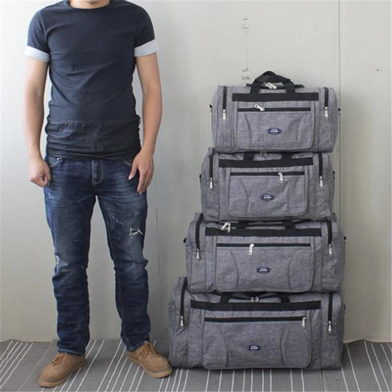Oxford Waterproof Men Travel Bags Duffle Bag