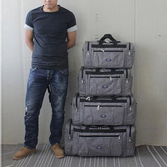 Large Capacity Duffle Bag for Men, Waterproof Oxford Travel Bag