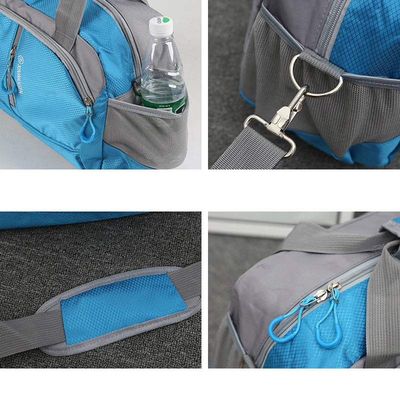 Oxford Waterproof Men Travel Bags Portable Large Capacity Weekend Tote Bag
