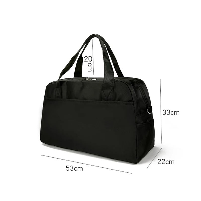 Oxford Waterproof Travel Bag Large Capacity Duffle Weekend Women Bag Unisex Men