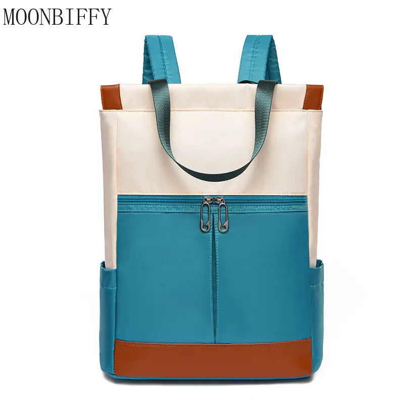 Oxford Women Backpack Laptop Large Capacity Shoulder Bag
