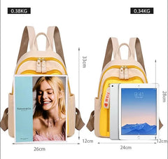 Waterproof Women Backpack Anti-theft Large Capacity SchoolBag