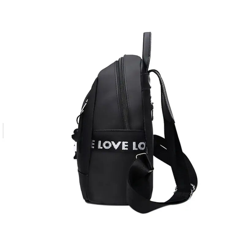 Oxford Women Backpack Large Capacity Travel Shoulder Bag Pendant School Bags