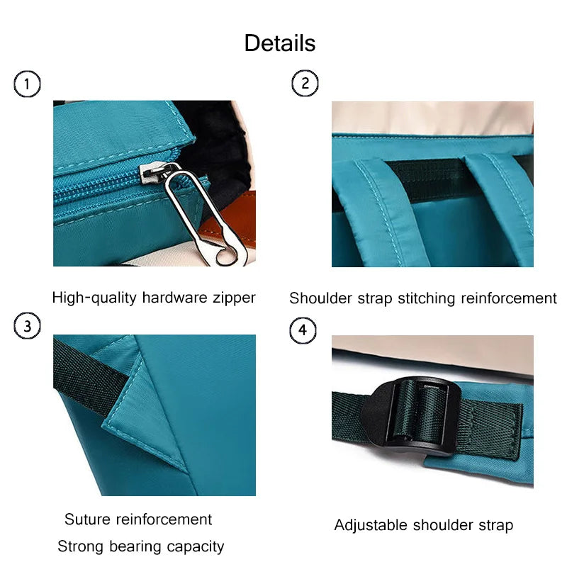Oxford Women Backpacks Girls Book Bags Lady Backpack Waterproof Anti-theft