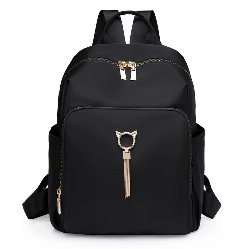 Large Capacity Oxford Women School Backpack