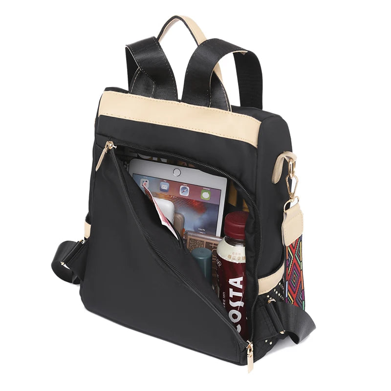 Oxford Women's Anti-Theft Travel Backpack Large Capacity