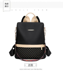 Oxford Women's Anti-Theft Backpack Large Capacity