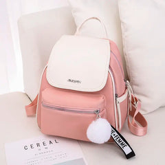 Oxford Women's Mini Backpack Waterproof Biker Shoulder Bag for Teen Girls