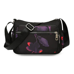 Canvas Diagonal Shoulder Bag for Women, Large Capacity, Multi-Layer