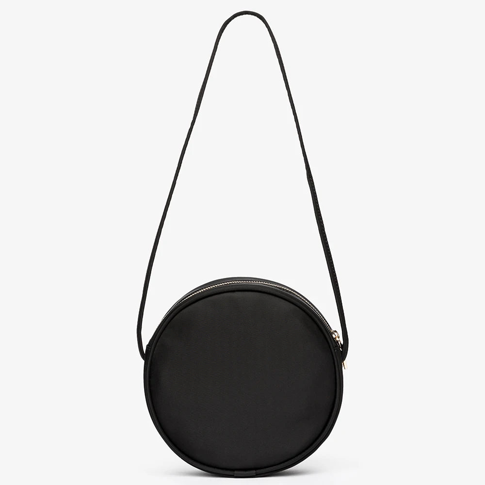 Small Round Canvas Shoulder Bag Casual Wild Fairy Bag