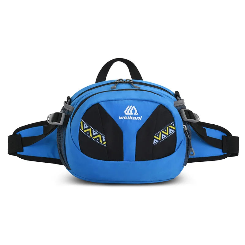 Oxford Cloth Outdoor Backpack Sports Waist Bag Men Women Couple Bag