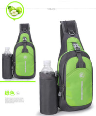 Waterproof Oxford Chest Bag Travel Sports Messenger Bag Men Women