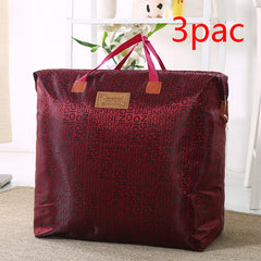 Waterproof Oxford Cloth Quilt Storage Bag Travel Tote Moving Bag